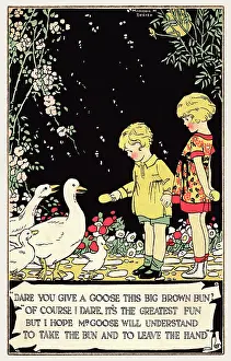 Buns: Children in the garden