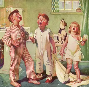 Tossed: Children Gargling