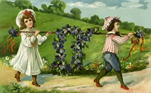Bday: Children with Garland