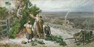 Birket: Children Gathering Holly in the Snow
