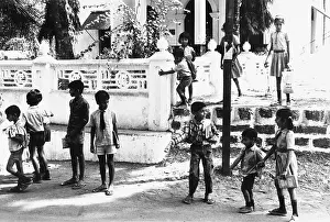 Calangute: Children in Goa, India