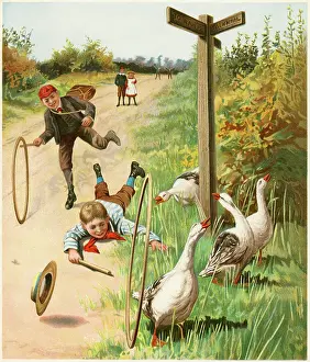 Hoops: CHILDREN/HOOPS/C19TH