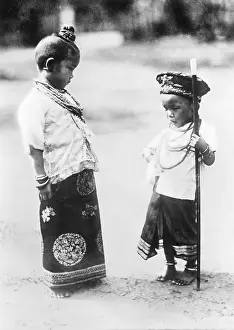 Necklaces: Children in Indochina, 1933