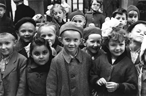 Creche: Children in a kindergarten, Kiev, Ukraine