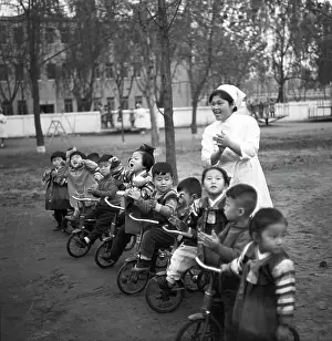 Nurseries: Children in Kindergarten, Pyongyang, North Korea