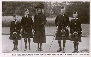 Sporrans: Five of the children of King George V