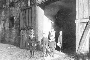 Krogel: Children at the Krogel in Berlin, 1907