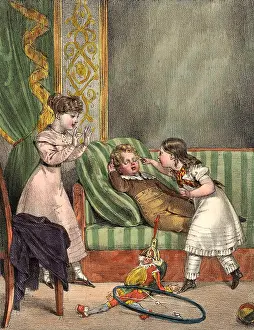 Tease: Children Making Mischief, 1824