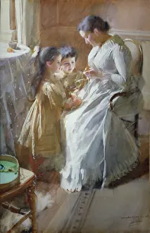 Verney: The Children Mayer with their Bonne