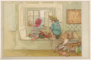 Nurseries: CHILDREN IN NURSERY 1880