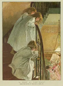 Peek: CHILDREN PEEP AT PARTY