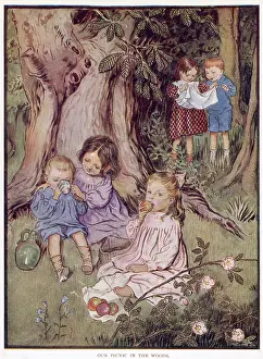 Picnics: Children Picnicking 1910