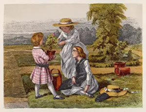 Summers: CHILDREN PLANT A ROSE