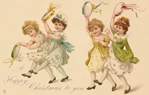 Tambourines: Children at play