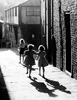 Children playing in the 1930s