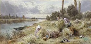 Birket: Children Playing in a Hayfield