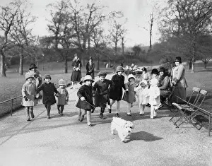Parkway: Children playing in a London park - About