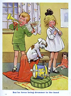 Earnshaw: Children playing musical instruments