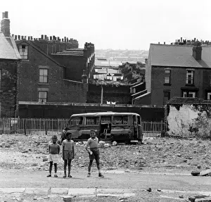 Dereliction: Children playing in the street