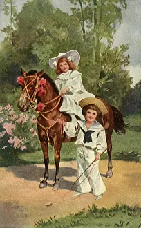 Bedecked: Children with Pony
