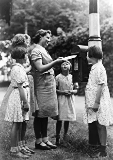 The Childrens Society: Children posting a letter