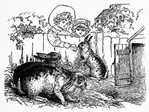 Bowley: Children & rabbits