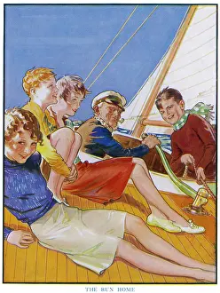 Lesley Bradshaw: CHILDREN SAILING