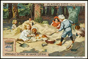 Sandpit: CHILDREN IN SAND PIT