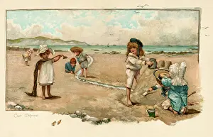 Sandcastle: CHILDREN/SANDCASTLE 1890