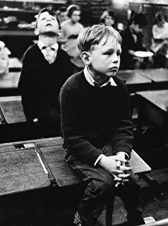 Inkwell: Children at a school in Kilburn