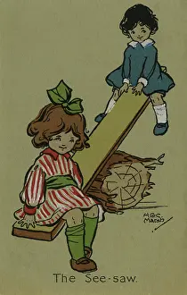 Culverwell: Children on a see-saw