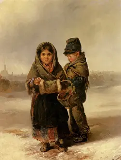 Matches: Two Children Selling Matchsticks