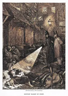 Children Sleep Rough - 19th century