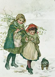 Surprises: Two Children in the Snow