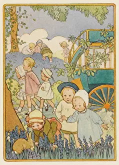 Bunny: CHILDREN ON SPRING TRIP