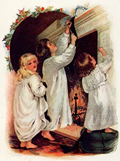 Blazing: Children with Stockings