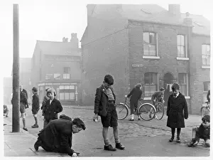 Marbles: CHILDREN/STREET 1957