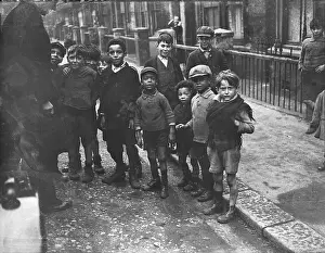 CHILDREN ON A STREET