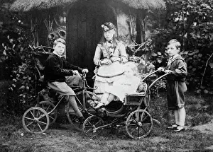 Summerhouse: Children by Summerhouse