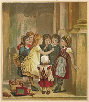 C1880: CHILDREN TALKING C1880