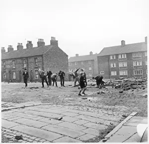 Misbehaviour: CHILDREN THROW BRICKS