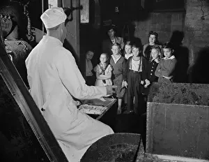 Recycling: Children visit the local rendering plant to
