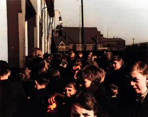 Matinee: Children waiting outside cinema