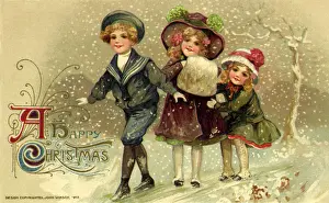 Winsch: Children Walk in Snow
