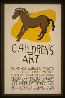 Murals: Children's art Paintings, murals, prints, sculpture, craftwo