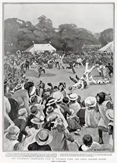 Coronations: Children's Coronation Fete in Victoria Park 1902