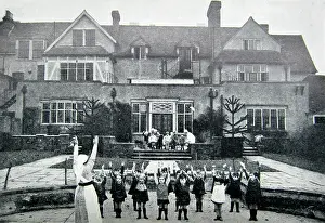 Merged: Children's Exercise Drill at Cleevedon Toddlers Home, South