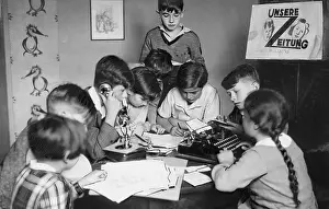 Typewriter: Children's newspaper, 1932