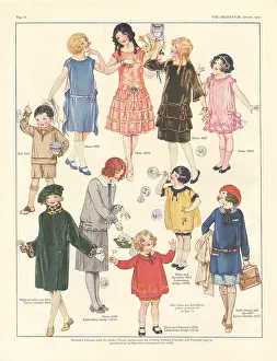 Delineator: Children's Outfits, Delineator