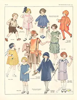 Delineator: Children's Outfits, Delineator